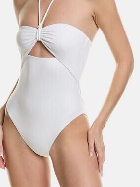Nwtgs  A.L.C. WHITE Anita One-Piece Swimsuit Sz XL RT $295